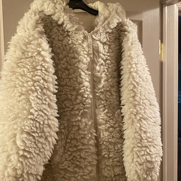 Helmut Lang Chunky Fleece Hooded Parka - Picture 8 of 12